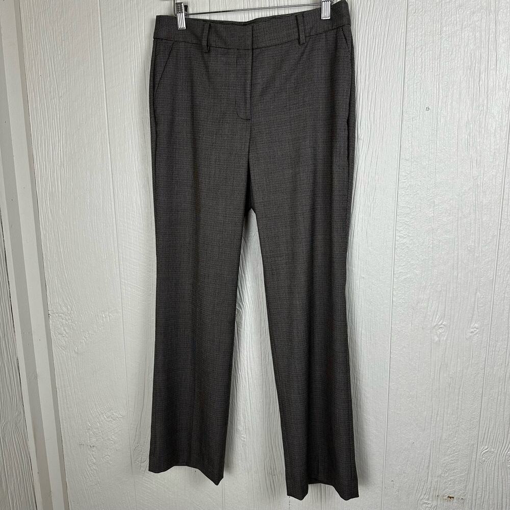 Talbots Newport Pants Classic Houndstooth Print Wool Blend Size 6P 6 Petite - Picture 11 of 12